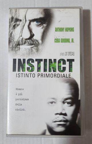 VHS Instinct - Anthony Hopkins