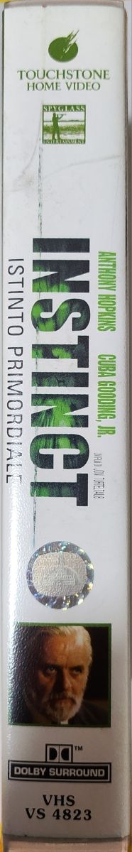 VHS Instinct - Anthony Hopkins