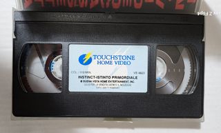 VHS Instinct - Anthony Hopkins