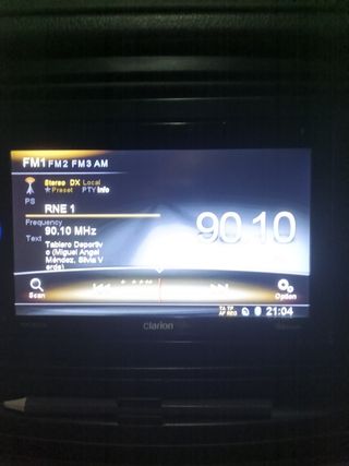 Radio Clarion Pantalla USB Bluetooth GPS