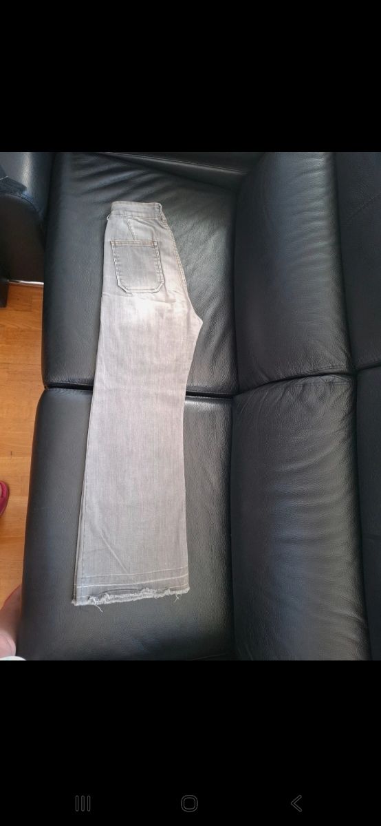 Vaqueros Nicoli Talla 36 Gris Tallan como una 34.