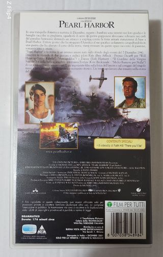 VHS Pearl Harbor - Film di guerra