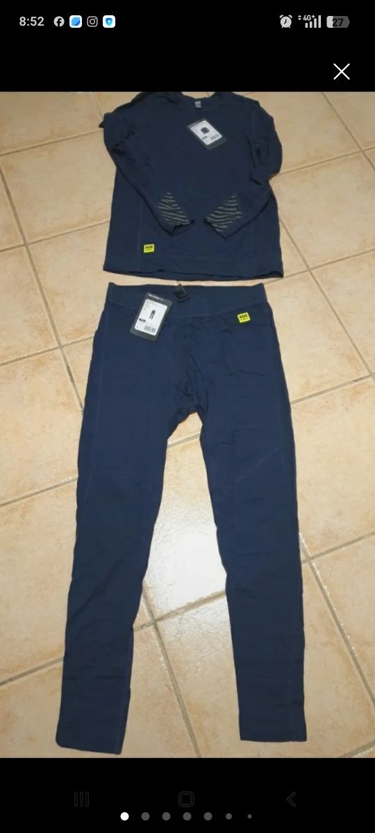 Conjunto Helly Hansen Azul talla S