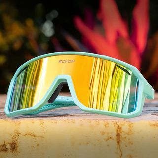 Gafas de sol SCVCN verdes y multicolor