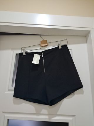 Pantalón , falda  corto negro mujer