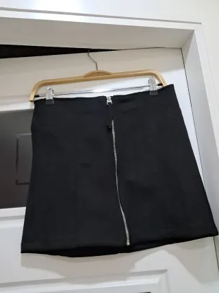 Pantalón , falda  corto negro mujer