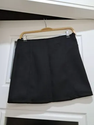 Pantalón , falda  corto negro mujer