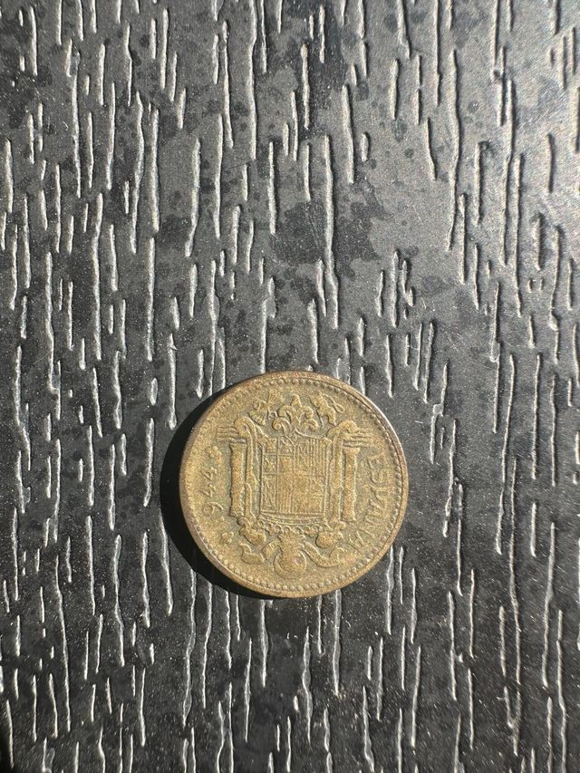 Moneda 1 Peseta 1944