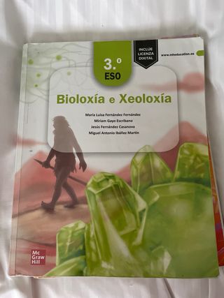 Bioloxía e Xeoloxía 3.º ESO - Galicia