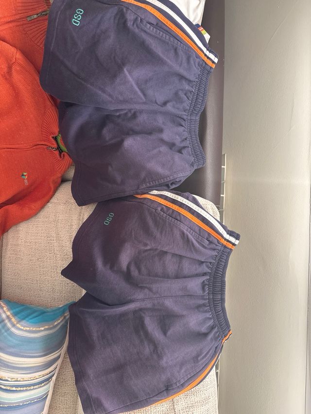 Chaqueta GSD naranja, blanca y azul