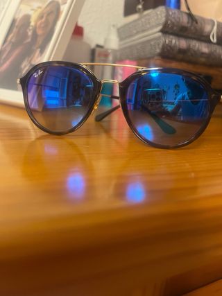 Gafas de Sol Ray-Ban Marrones y Azules