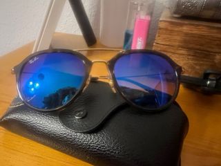 Gafas de Sol Ray-Ban Marrones y Azules
