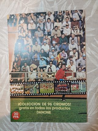 Álbum Fútbol en Acción Danone 82