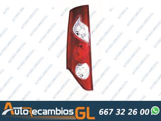 PILOTO TRASERO IZQUIERDO (MODELO PORTON) RENAULT KANGOO 2008-
