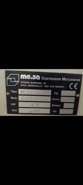 Máquina de carpintería MESA
Taladro múltiple 
