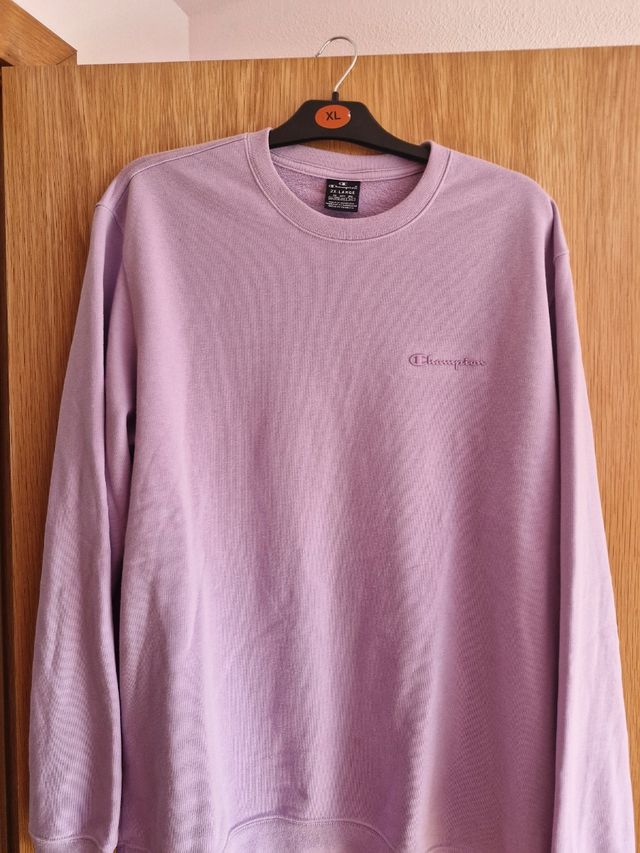 Sudadera Champion Morada Talla XXL