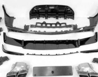 Difusor Trasero Mercedes X253 GLC 2019+ look AMG G