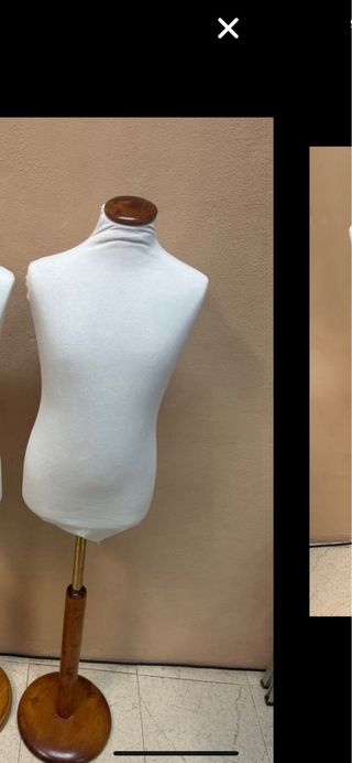 Maniquí de exposición para ropa