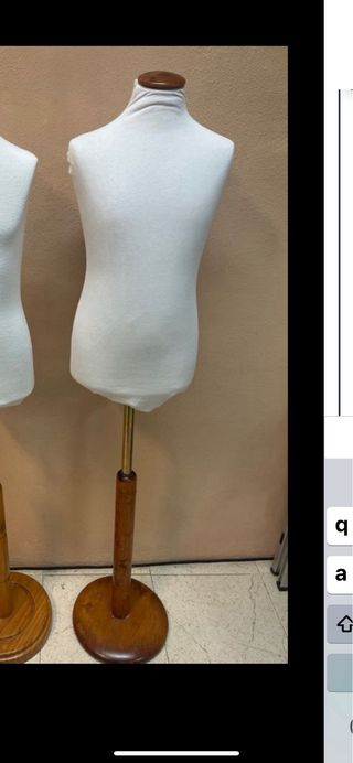 Maniquí de exposición para ropa