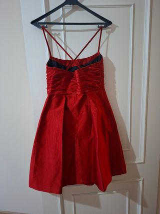 Vestido fiesta Roberto Verino Rojo Talla M