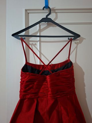 Vestido fiesta Roberto Verino Rojo Talla M