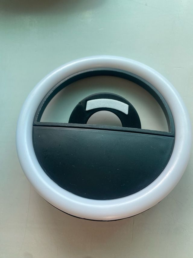 Aro de luz para móvil portátil