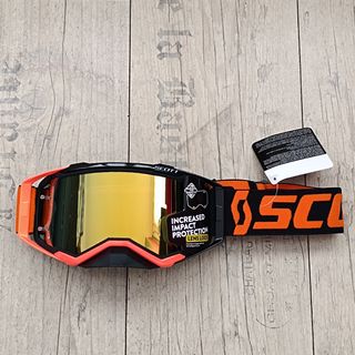Pack de gafas y guantes para enduro motocross quad