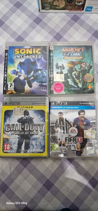 Giochi PS3: Sonic, Ratchet & Clank, Call of Duty,