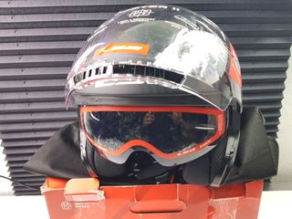 Casco Moto Jet LS2 Copter II Negro Mate