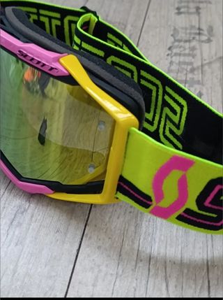 Pack de gafas y guantes para enduro motocross quad