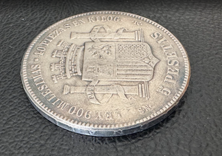 Moneda 5 Pesetas 1870 Gobierno Provisional