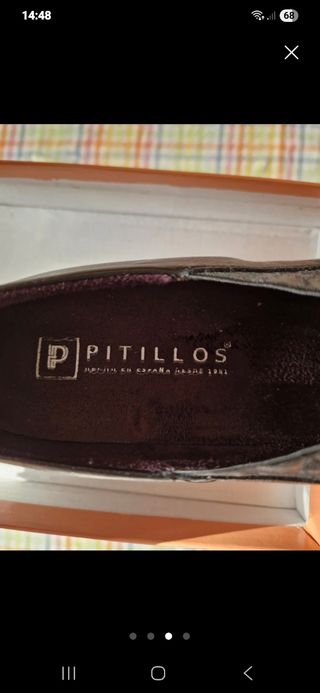 Zapatos PITILLOS Negros Mujer