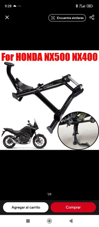 Caballete Honda NX500 NX400