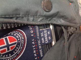 Plumífero Geographical Norway Gris