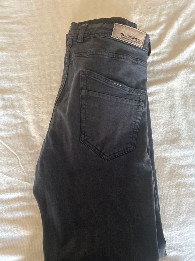 Pantalón vaquero azul chico