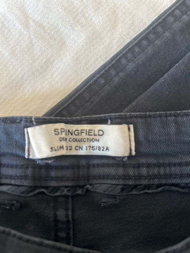 Pantalón vaquero azul chico