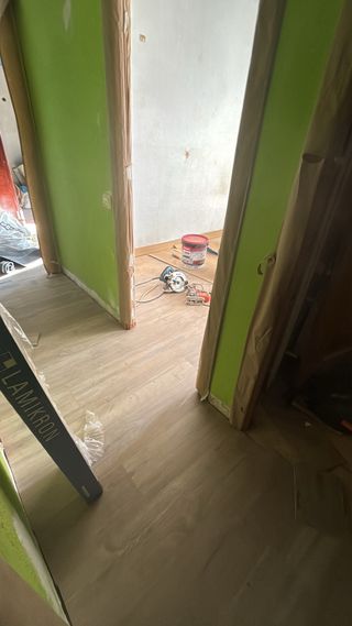 Instalación de tarimas