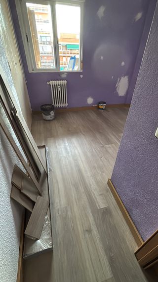 Instalación de tarimas