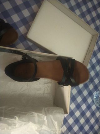 Sandalias de piel NYC talla 37