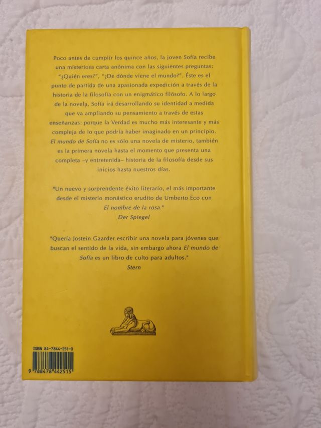 El mundo de Sofia (Las Tres Edades Jostein Gaarder