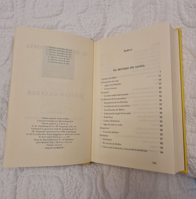 El mundo de Sofia (Las Tres Edades Jostein Gaarder