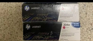 Tóner HP 304A Negro, amarillo y 2 Magenta