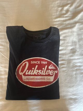 Camiseta Quiksilver Negra Talla M. 