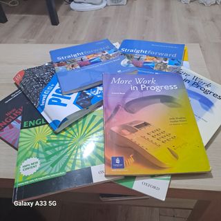 Lote de libros de inglés 