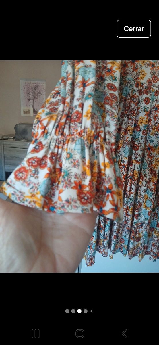 Vestido floral Maggie Sweet talla xs