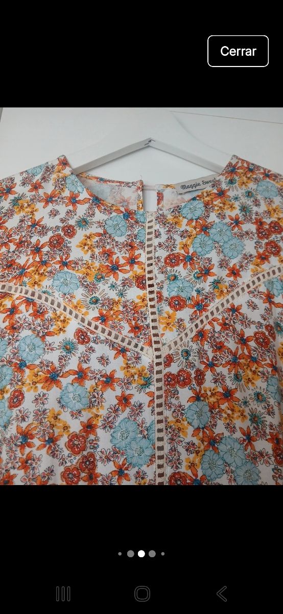 Vestido floral Maggie Sweet talla xs