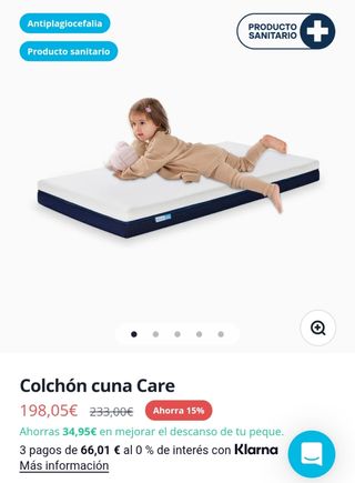 Colchón Cuna Ecus Care