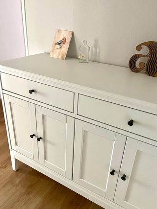 Mueble recibidor IDANAS IKEA blanco