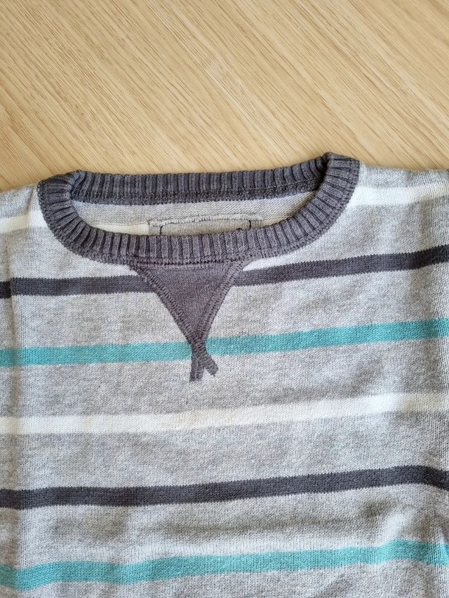 Camisa de rayas para niño