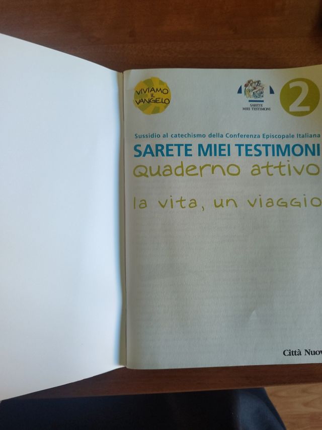 La vita, un viaggio. Quaderno vol. 2